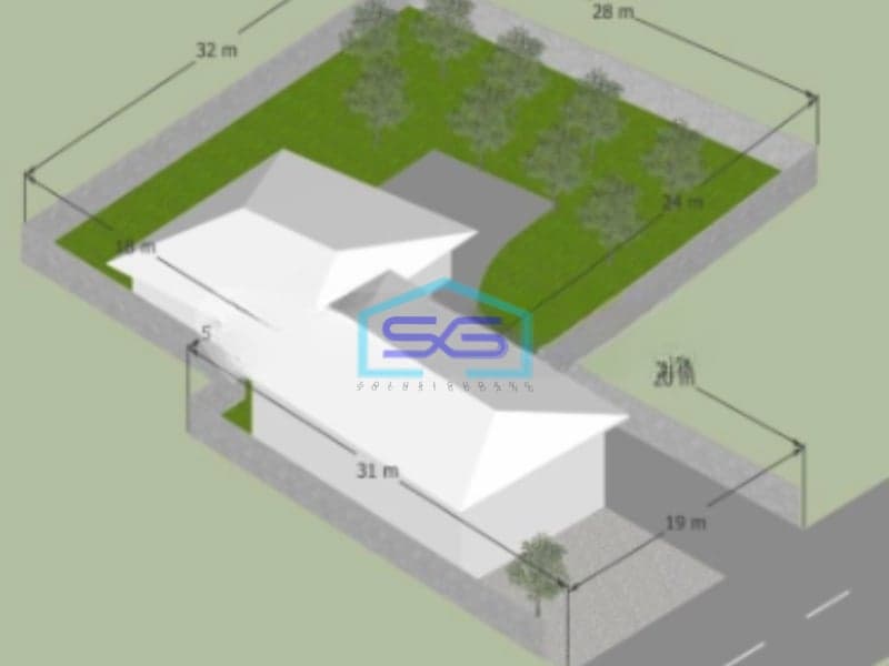 Dijual Tanah di Jalan Ciputat Raya Kebayoran Lama Jakarta Selatan HGB LT 1322 m²