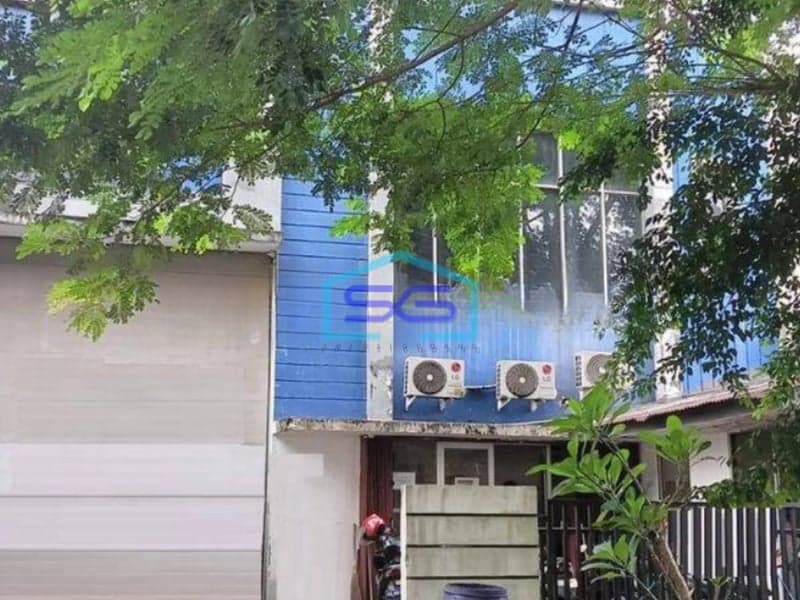 Disewakan Gudang Siap Usaha Di Bsd Taman Tekno Serpong Tangerang LT 450m2 Ada Kantor