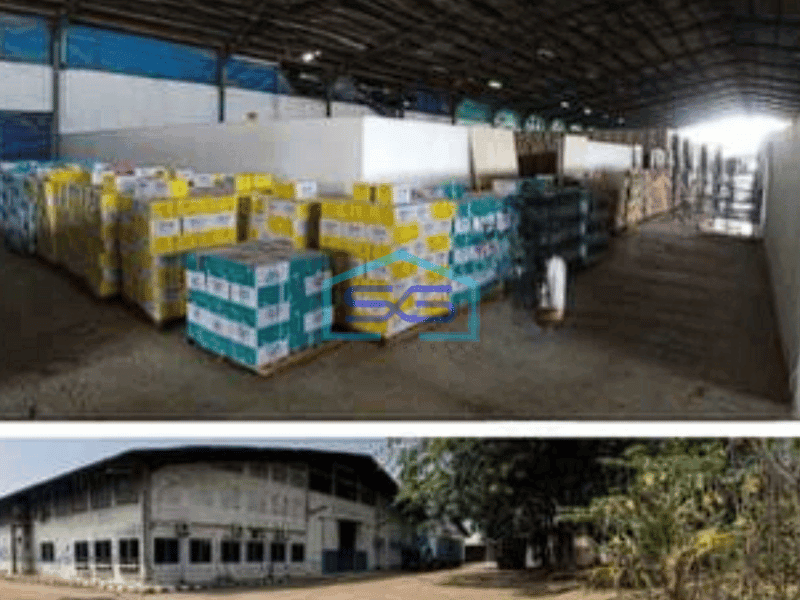 Dijual Gudang Lokasi di Cikokol Tangerang Luas Bangunan 12261m2