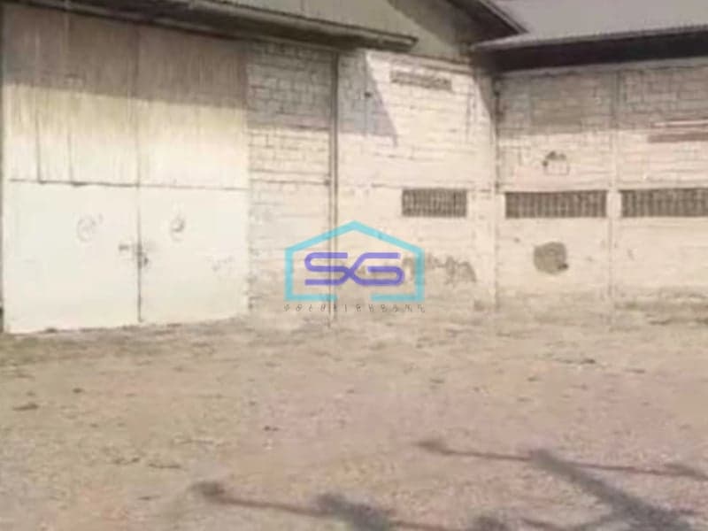 Disewakan Gudang Akses Container 40 feet Luas Bangunan  600 m²  di Jurumudi Tangerang