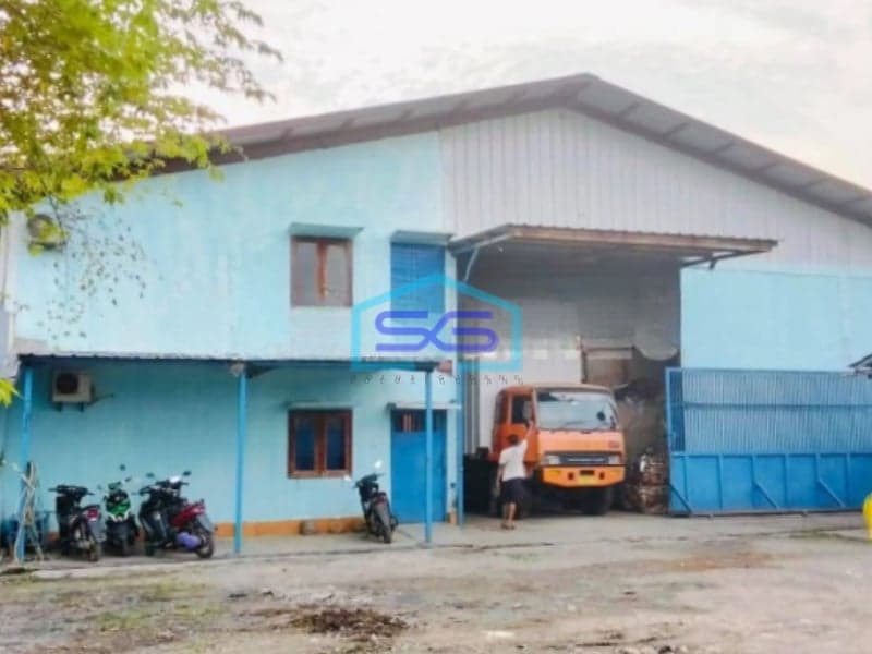 Dijual Gudang Bagus Masuk Container di Klapanunggal Bogor LT 6000m2