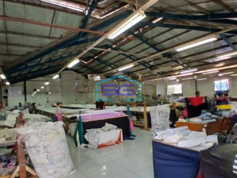 Dijual Pabrik Ex Garmen Di Parung Bogor Jawa Barat Siap Huni LT 10400m2