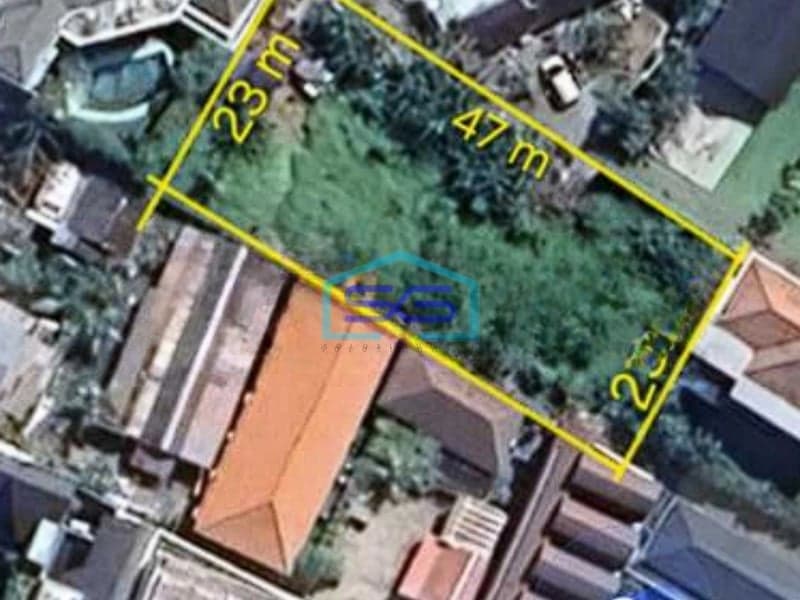 Dijual Tanah Srategis di Canggu Badung Bali Luas 1000m2