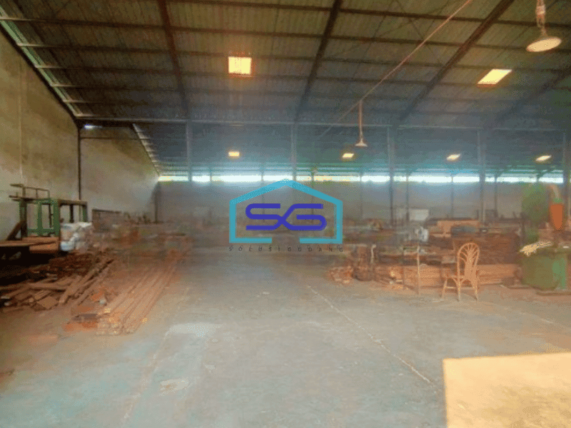 Dijual Gudang Ex Pabrik Luas Bangunan  3000 m² di Pasar Kemis Tangerang