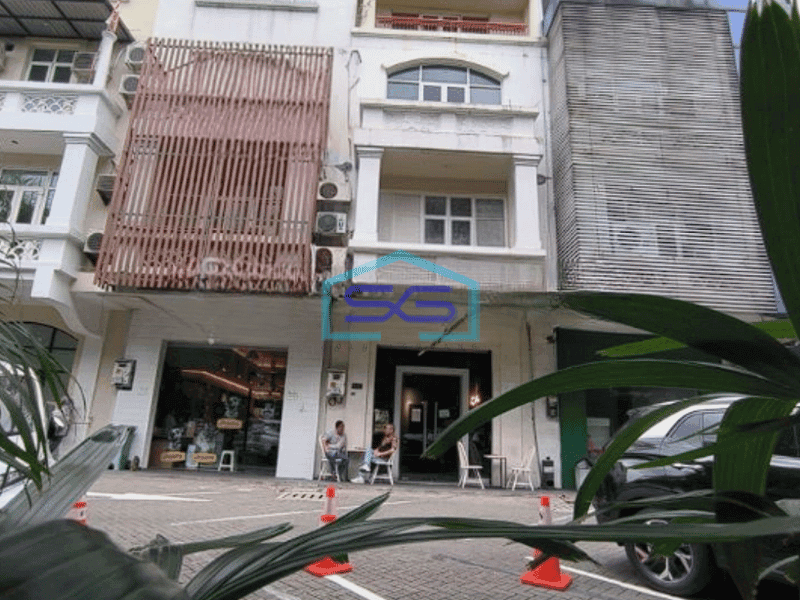 Disewakan Ruko 4,5 Lantai Permata Senayan Kebayoran Lama Jakarta Selatan Lokasi Premium LB 337m2