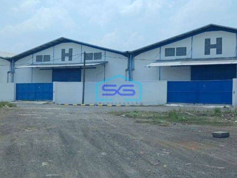 Dijual Gudang di Bumi Maspion Romokalisari Surabaya LB 9250m2 Bagus HGB