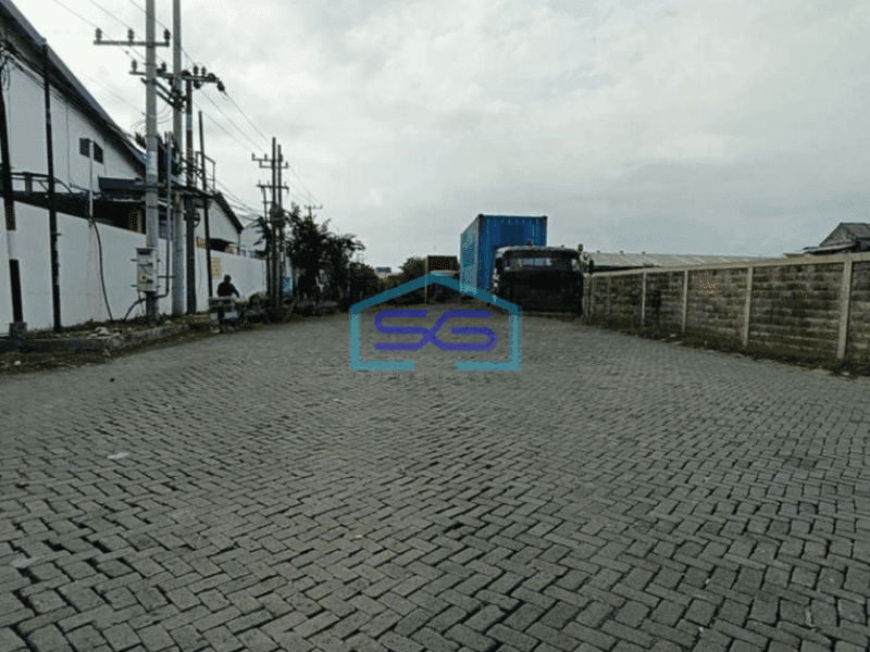 Dijual Tanah Murah Sudah Urug Dan Pagar Raya Margomulyo Surabaya Cocok Untuk Gudang LT 4292m2