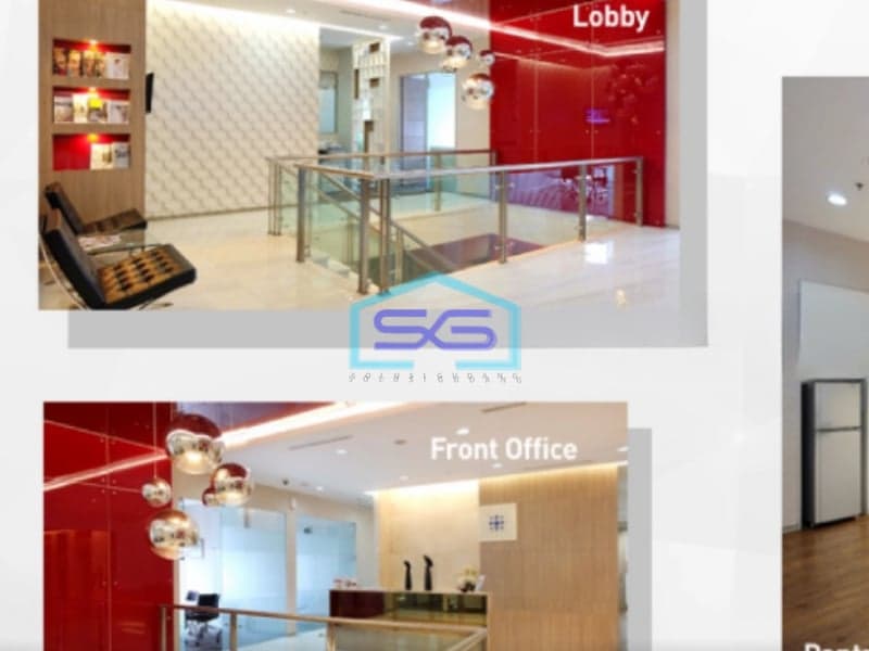 Disewakan Kantor Cyber 2 Tower Full Furnished Kuningan, Jakarta Selatan Luas Bangunan  50 m²