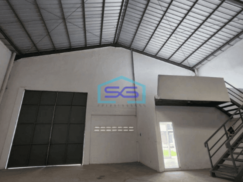 Disewakan Gudang Luas Bangunan  505 m² Lokasi Bebas Banjir di Pakuhaji Tangerang