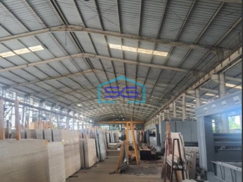 Dijual Gudang Luas Tanah  13617 m² Lokasi Sepatan Tangerang