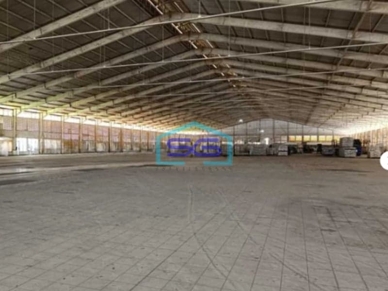 Dijual Gudang Ex Pabrik Kawasan Industri Raya Jatake Tangerang LT 22000m2