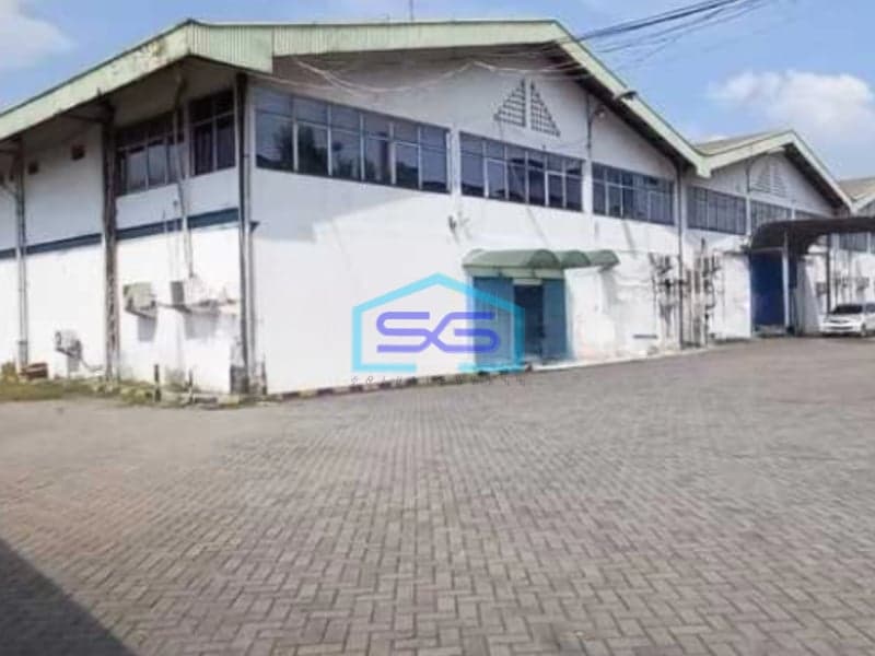 Disewakan Segera Gudang Pabrik di Cikarang Bekasi Luas Tanah 14600m2 Siap Pakai Ijin Industri Termurah