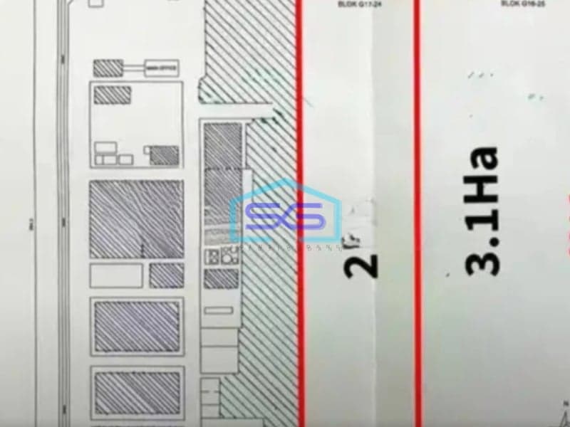 Dijual Cepat Tanah Industri Jababeka Cikarang Utara Jawa Barat Luas Tanah 31000 m²
