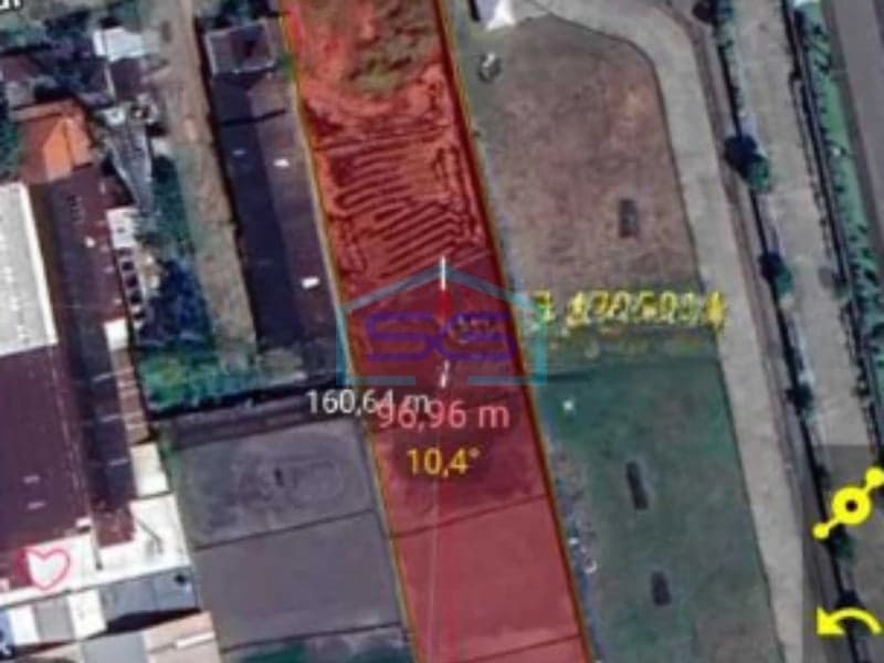 出售工业区土地地块战略位置贡当格雷乔卡拉nganyar 中爪哇 5000平方米