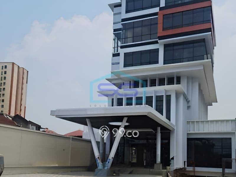 New Building for Sale East Jakarta Jatinegara Office Building Land Area 1212sqm
