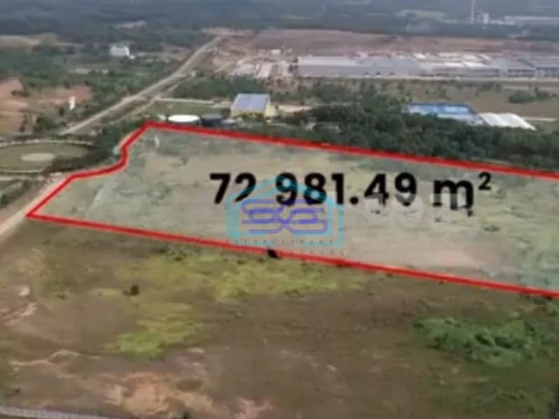 Dijual Tanah Industri Di Karawang Barat Jawa Barat Luas Tanah  72981 m²