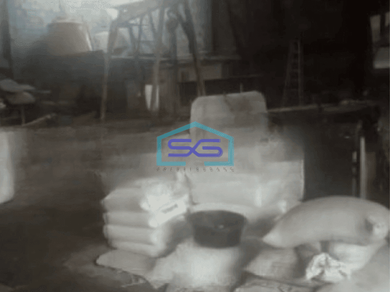 Dijual Gudang 2 Lantai Luas Bangunan  400 m² Lokasi Gununganyar Surabaya