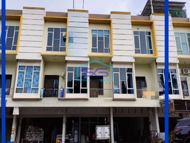 Dijual 3 Unit Ruko Strategis Kawasan Perumnas Talang Kelapa Palembang LB 552m2