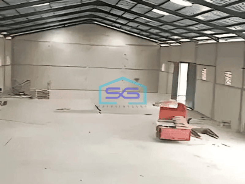 Dijual Gudang Baru Ada Kantor Siap Pakai Lokasi di Gunung Sindur Bogor LT 2600m2
