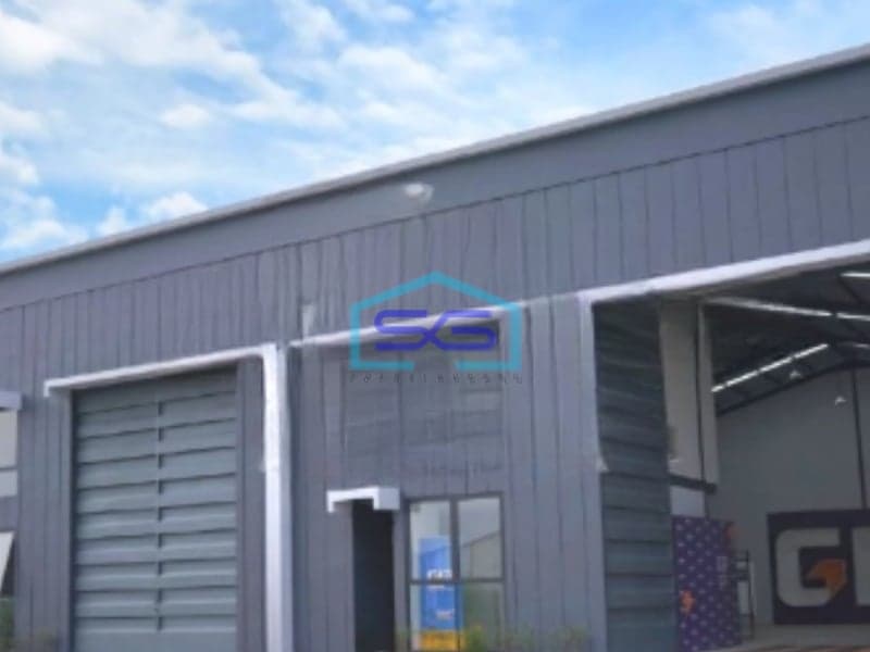 Dijual Gudang Baru LB 276m2 HGB di Pergudangan Gedangan Taman Sidoarjo