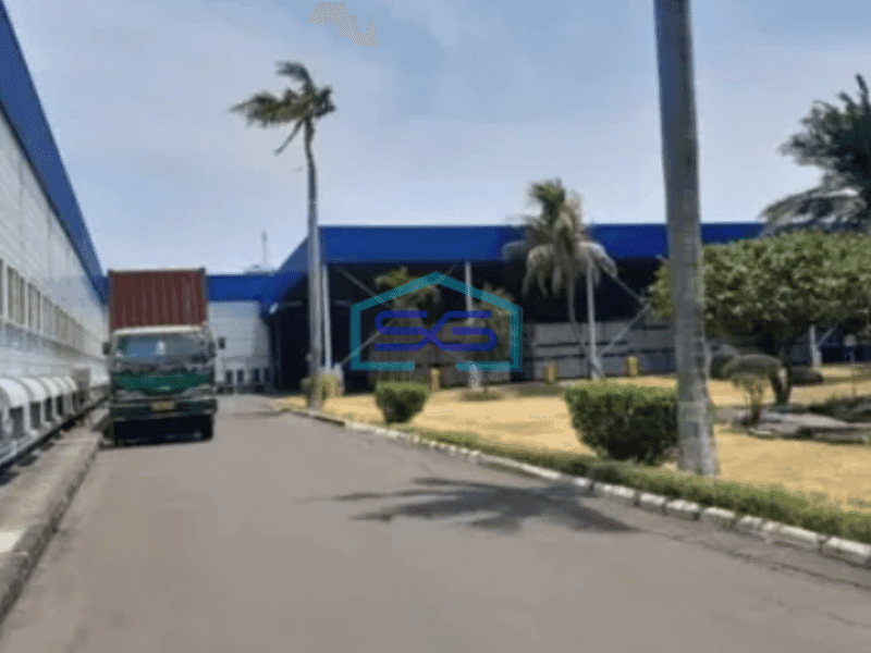 Disewakan Pabrik Luas Bangunan  19.613 m² Lokasi Strategis di Jalan Raya Bekasi