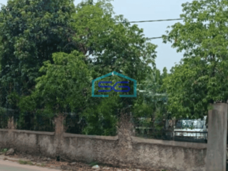 Dijual Tanah Luas 3500 m² di Pinggir Jalan Raya Tigaraksa Tangerang