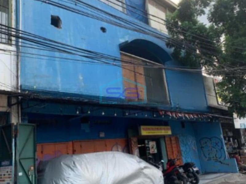 For Sale Cheap Shophouse Johar Baru Senen, Central Jakarta LB 420m2