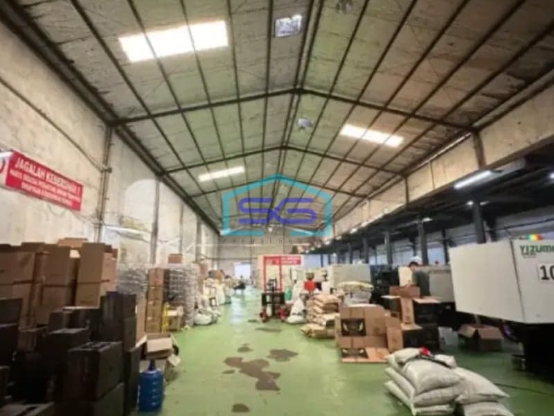 Dijual Gudang Di Komplek Pergudangan Salembaran Tangerang Siap Huni Luas 1500m2