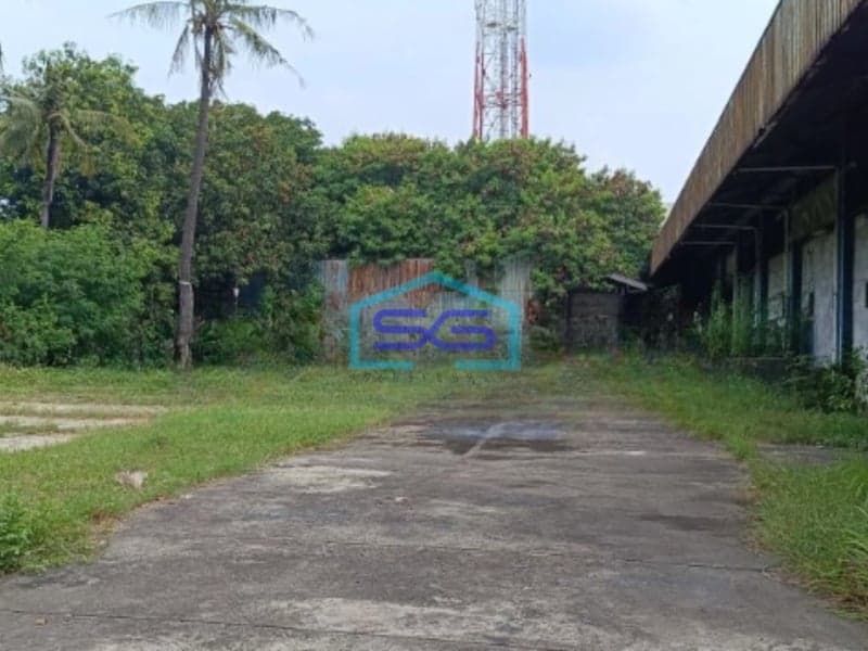 Dijual Gudang Akses Container 40 Feet di Pulo Gadung Jakarta Timur Luas Tanah  9102 m²