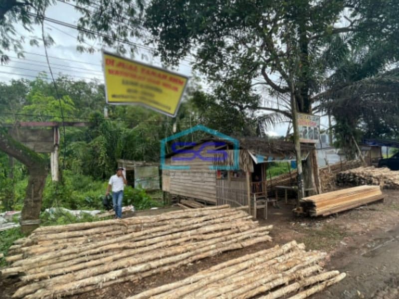 Dijual Tanah dekat Simpang Bandara SMB II Sebelah Hexindo Palembang LT 4200m2