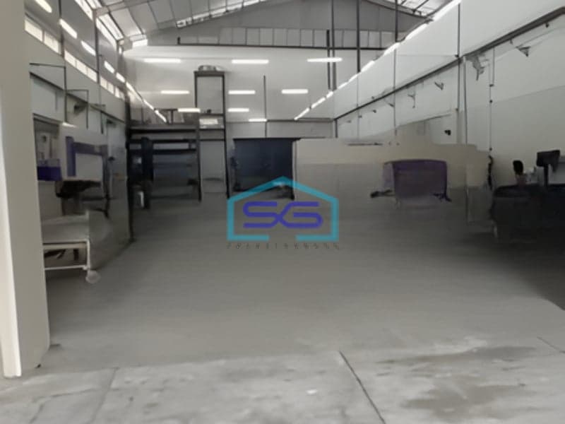 Dijual Gudang Tidak Banjir Luas Tanah  1200 m² di Tangerang