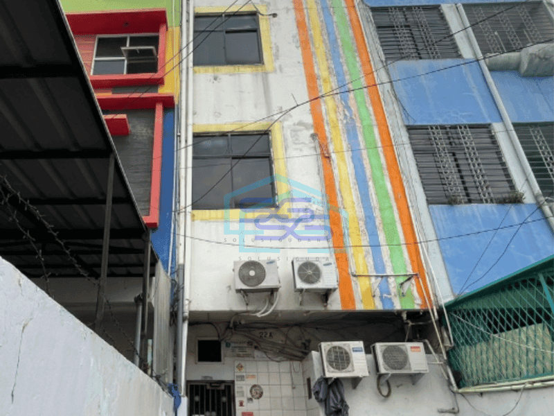 Dijual Ruko Di Mangga Besar IV Jakarta Barat Luas Tanah 121m²