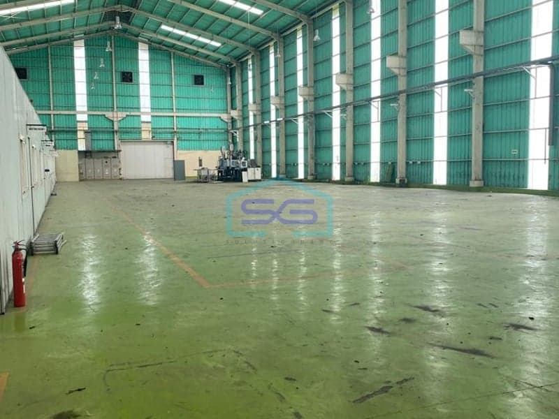 Dijual Gudang di Jababeka 5 Cikarang, Bekasi Bangunan dengan Lahan Luas dkt Delta Silicon 1, Lippo Cikarang