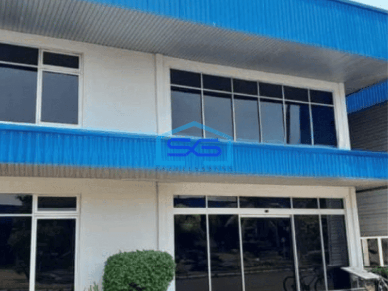 Disewakan Gudang Ex Pabrik di Harapan Indah Bekasi Luas Bangunan  19613 m²
