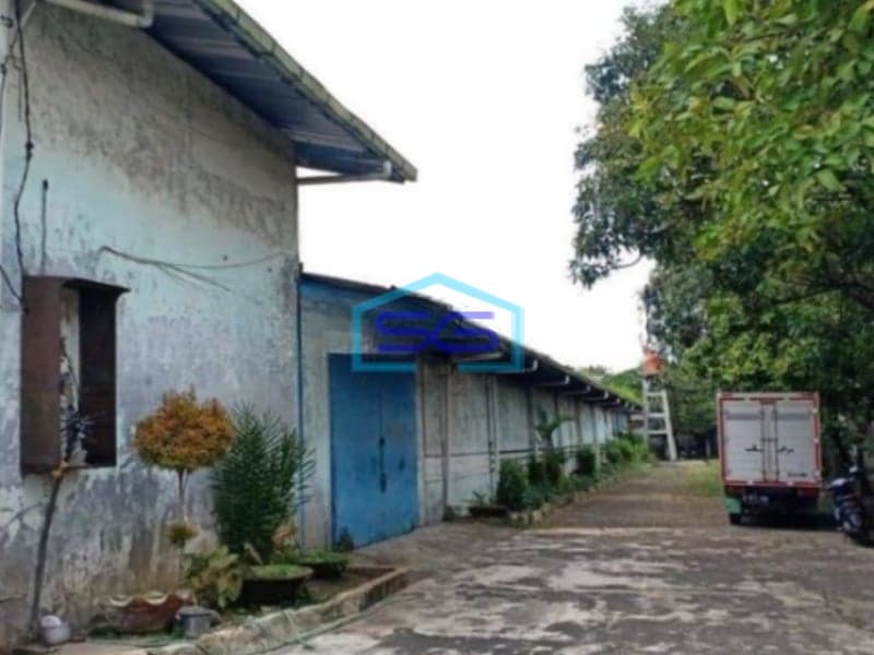 Dijual Gudang Ex Pabrik Siap Pakai Strategis Karang Sari Tangerang Luas Tanah 8885m2