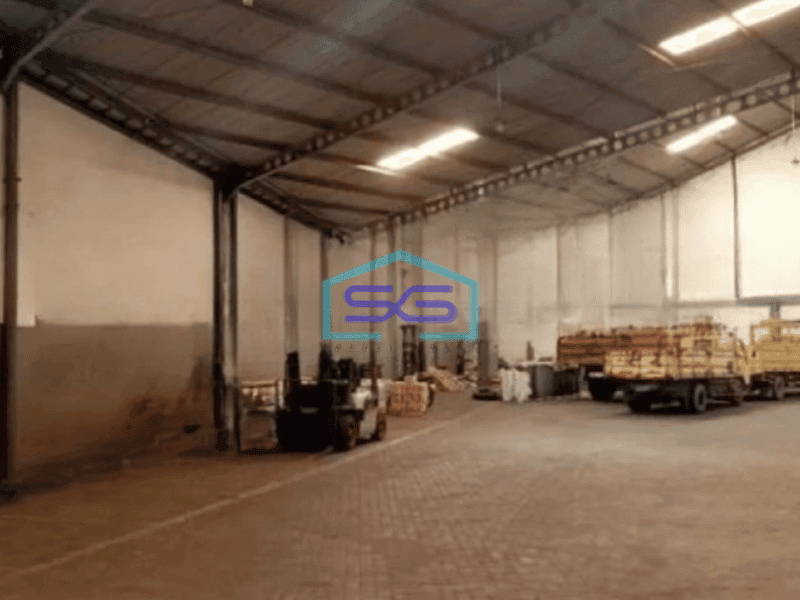 Dijual Gudang Ada Kantor Luas Tanah 1595 m² Lokasi Margomulyo Surabaya