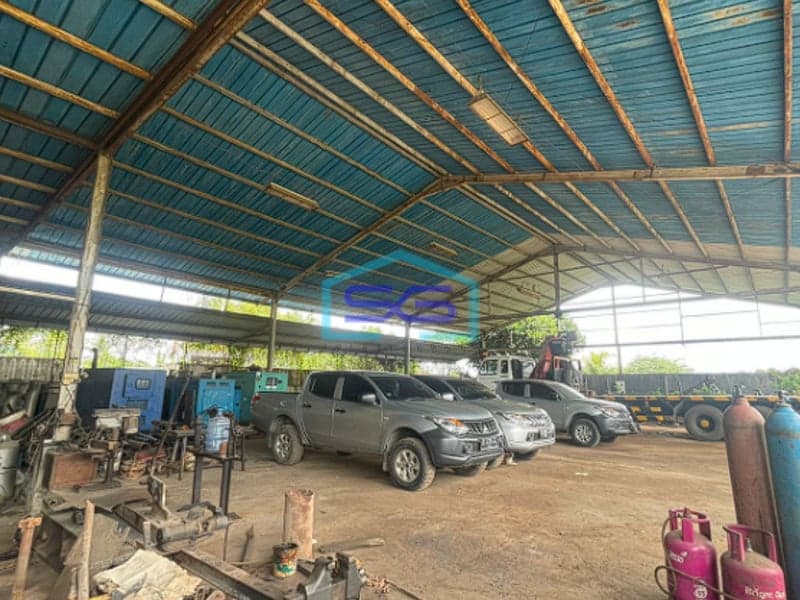 Dijual Gudang Jalan Kimarogan Kertapati Palembang dengan Lokasi Strategis dan Banyak Fasilitas! LB 2500m2