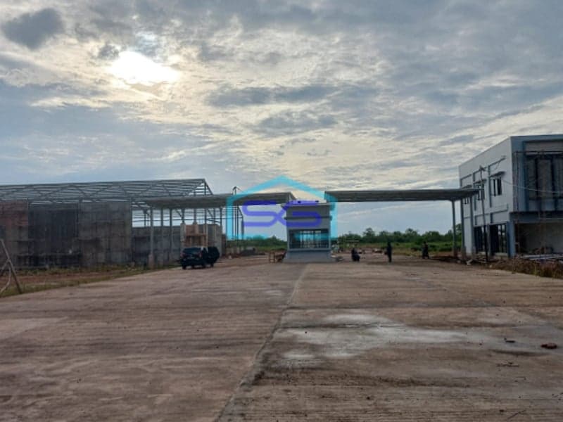 Dijual Gudang dan Kavling Gudang Komplek Pergudangan di Palembang LB 874m2