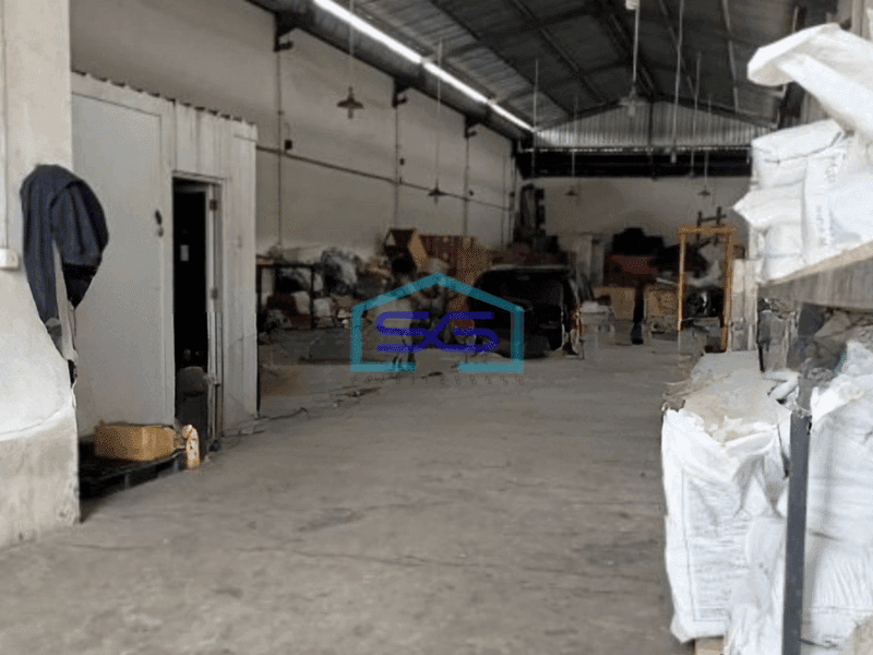 Dijual Gudang Luas Bangunan  378 m² Lokasi Kamal Jakarta Utara