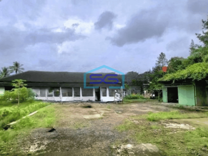 Dijual Gudang Luas Bangunan  1500 m² di Pinggir Jalan Raya Cicantayan Sukabumi
