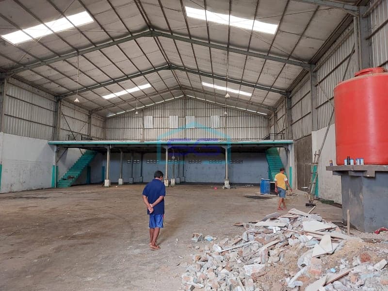 DISEWAKAN GUDANG DI KAVLING DPR CIPONDOH
