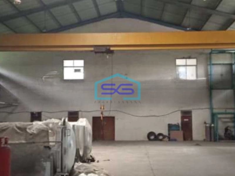 Disewakan Gudang Industri Ada Hoist Crane Luas Bangunan 3690m2 Di Bitung Tangerang