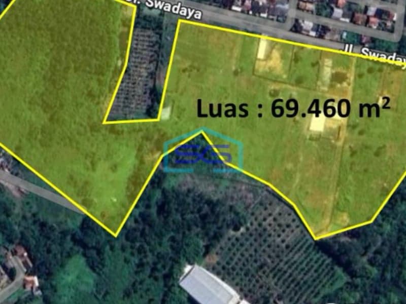 Dijual Tanah LT 69460m2 di simpang Talang Keramat  Tanjung Api Api Palembang