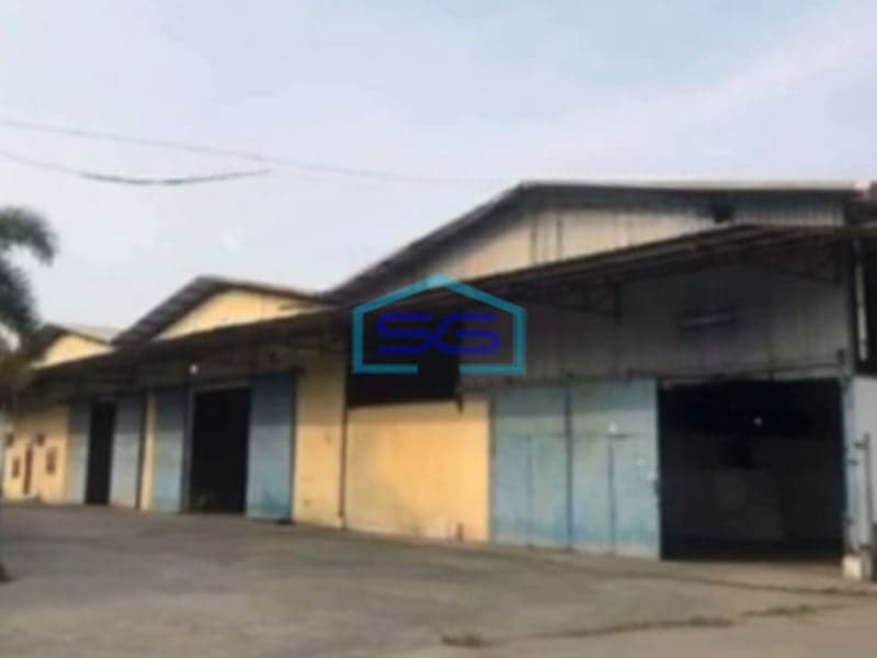 Dijual Gudang + Kantor Siap Pakai di Zona Pergudangan Mauk Tangerang Siap Huni LT 50000m2