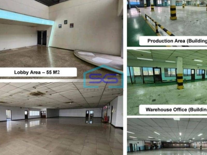 Dijual Pabrik Gudang Dikawasan Ejip Cikarang Bekasi LT 27720m2