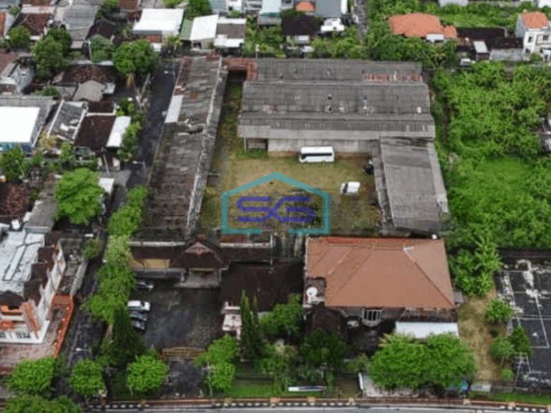 Disewakan Tanah Strategis Siap Pakai Dekat Living World Gatsu Timur Denpasar Bali Luas 1880m2