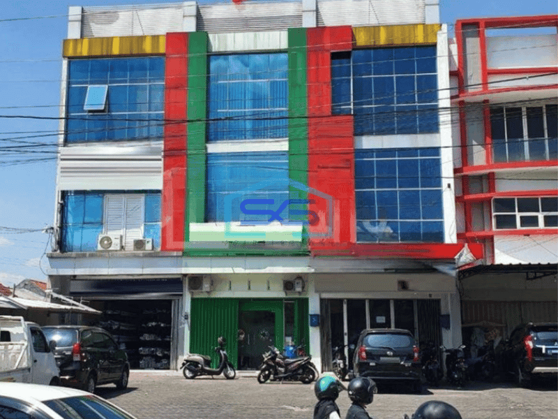 Dijual Ruko 3 Lantai di Gajah Raya Semarang LB 216m2 Akses Jalan Lebar