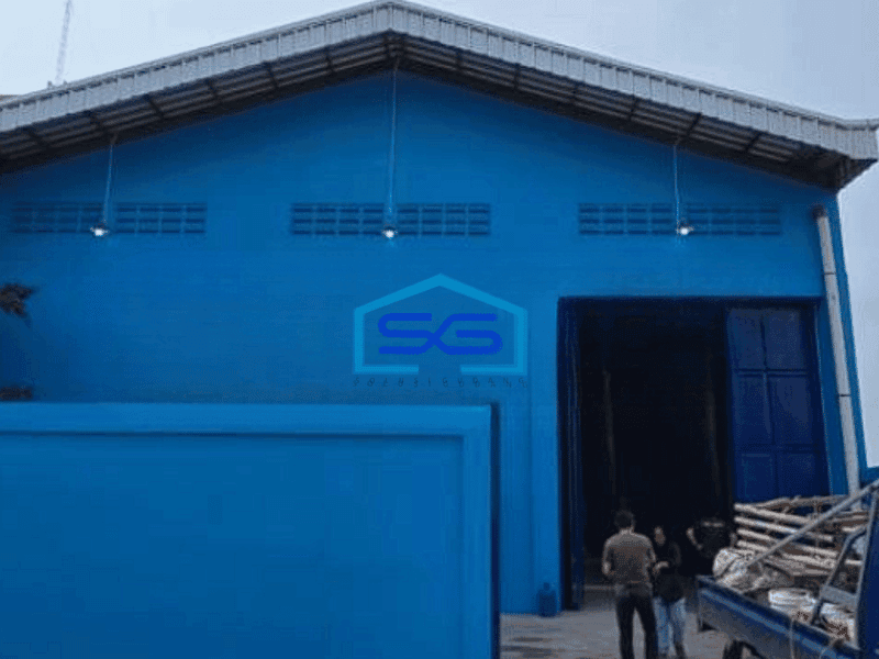 Disewakan Gudang Kawasan Industri Pakuhaji Tangerang LT 930m2