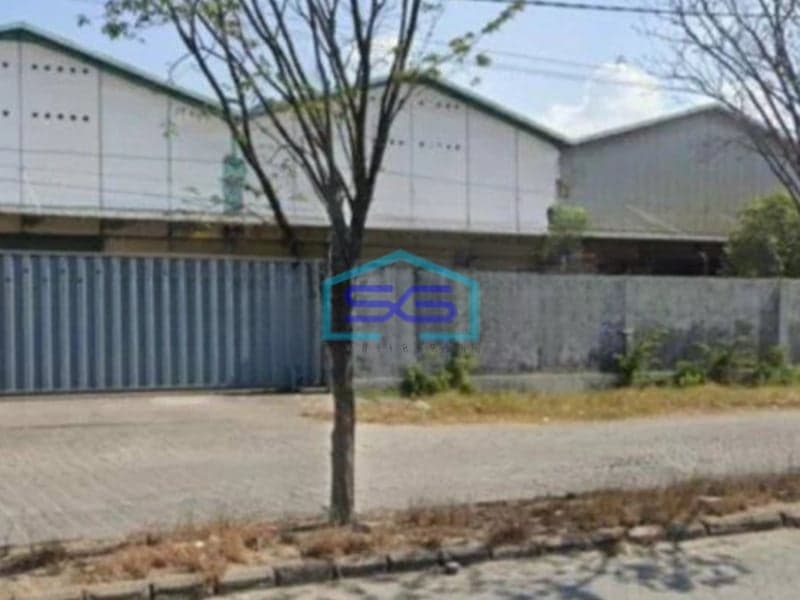 Disewakan Gudang di Pergudangan Romokalisari Surabaya LB 2852m2 Bagus HGB