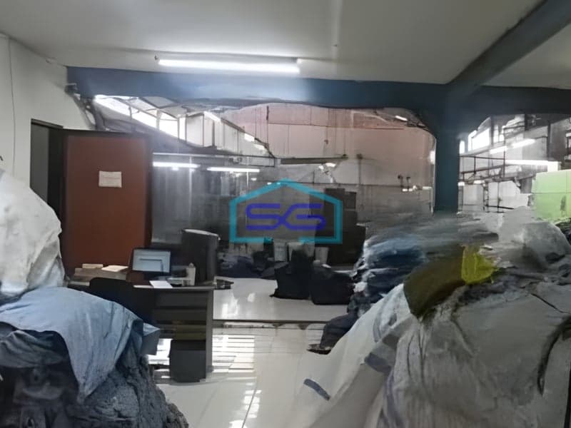 Dijual Gudang Bagus Siap Huni di Nanjung Cimahi Jawa Barat LT 5226m2